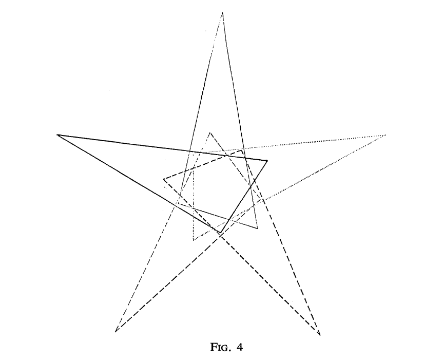 mathematics - Make a Venn diagram with five triangles - Puzzling Stack