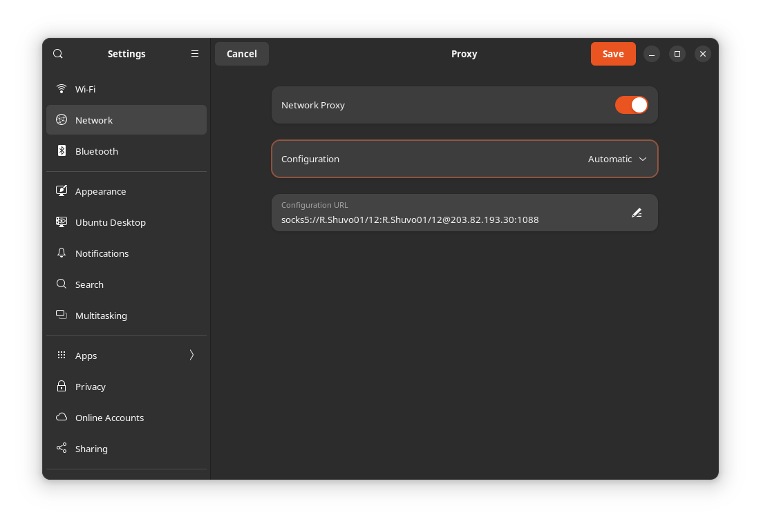 networking How can I set up socks5 proxy with authentication? Ask