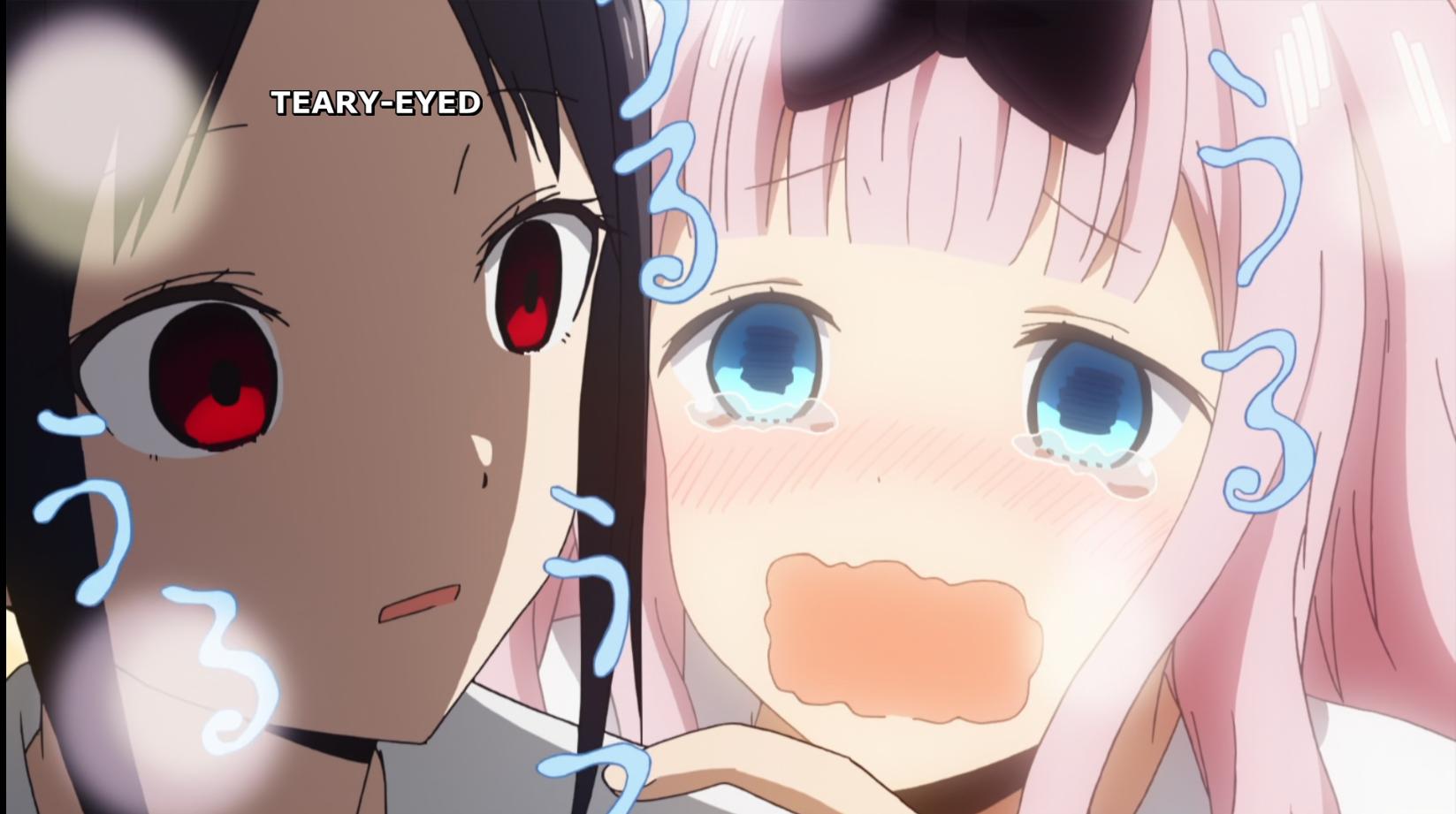 Why does Chika care about Kaguya's date in the pilot/premiere? Anime