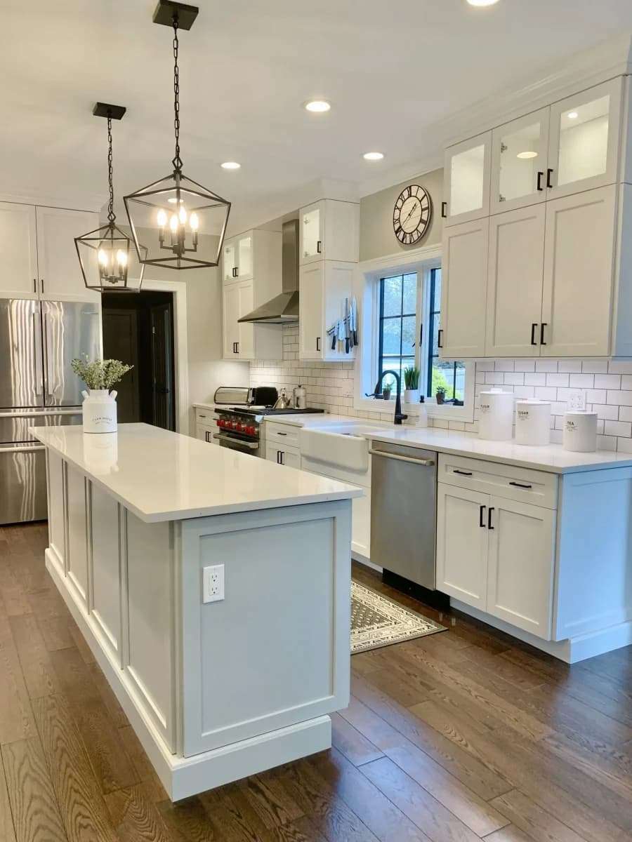 Most Economical Way to Add Kitchen to the Ceiling, with Glass