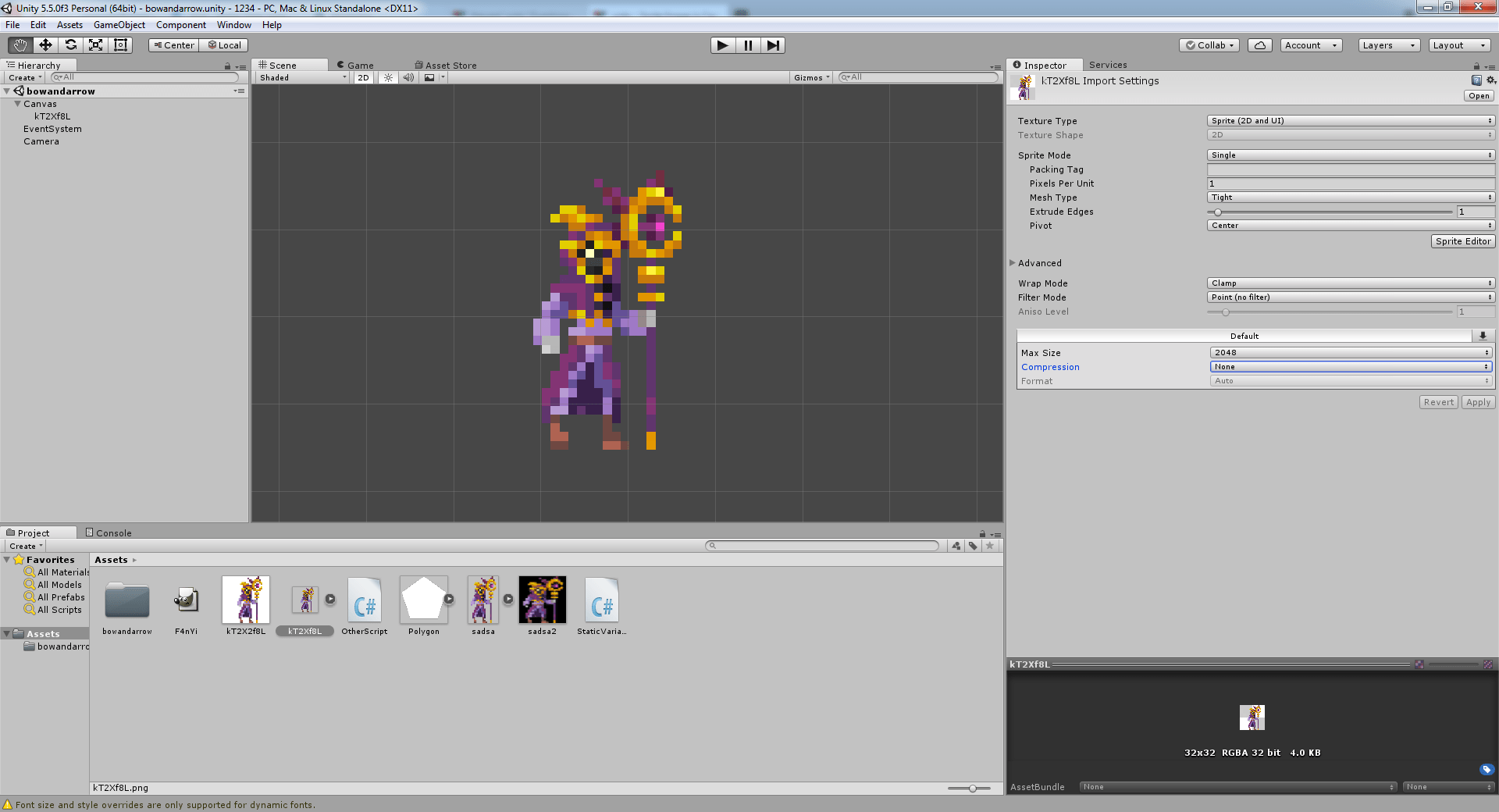 unity Sprite Image in Canvas not displaying correctly (distorted