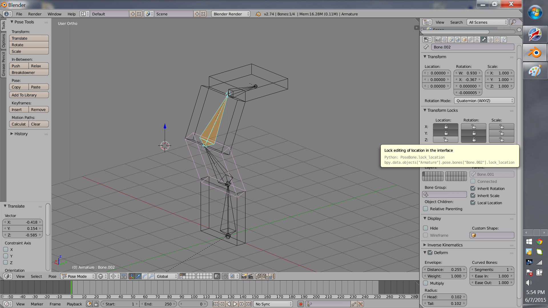 animation Why are my bones rotating the wrong way? Blender Stack