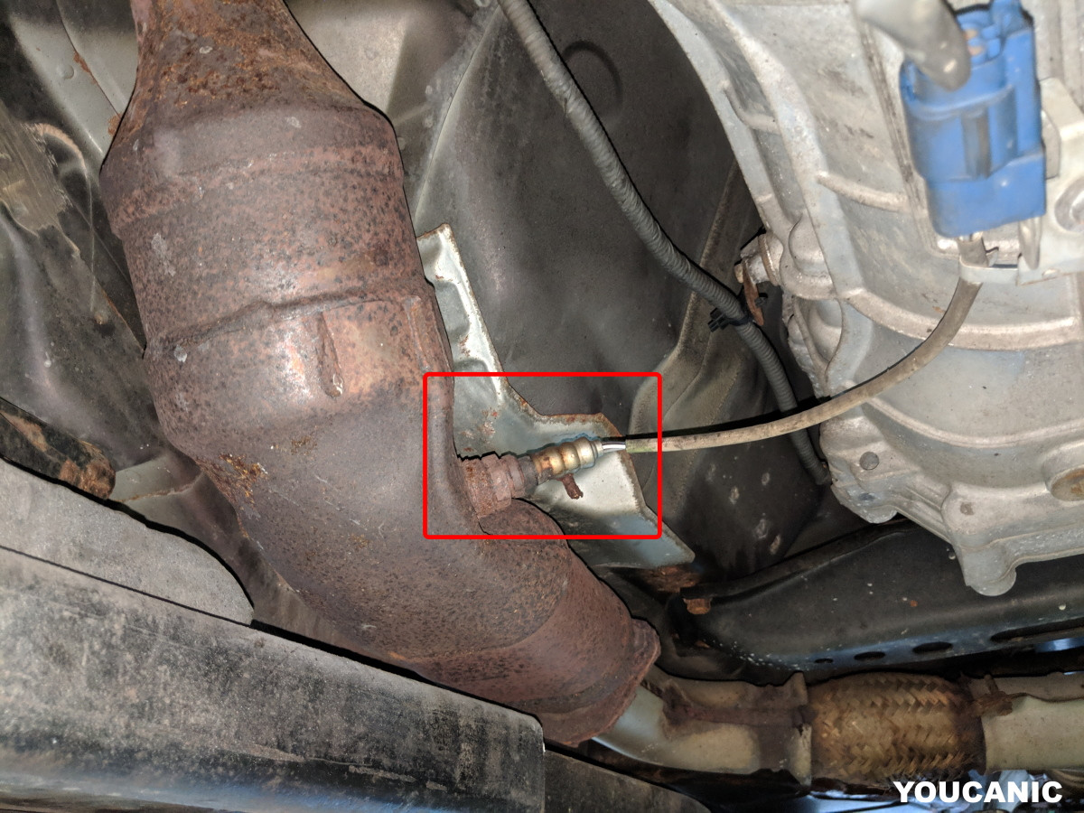 toyota - P0136 Bank 1 Sensor 2 - Sensor location - Motor Vehicle