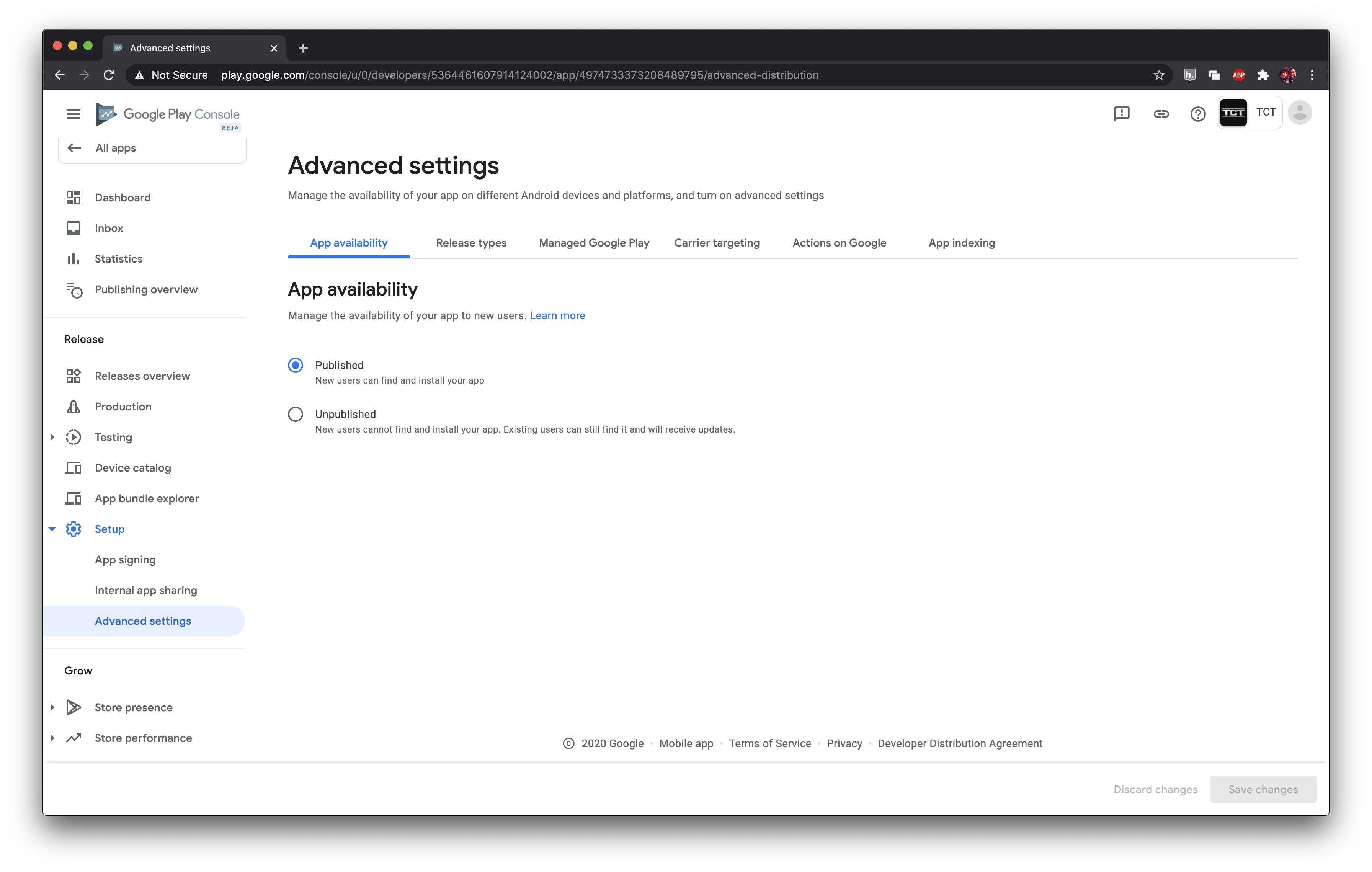 How to unpublish an app in Google Play Developer Console - Stack 