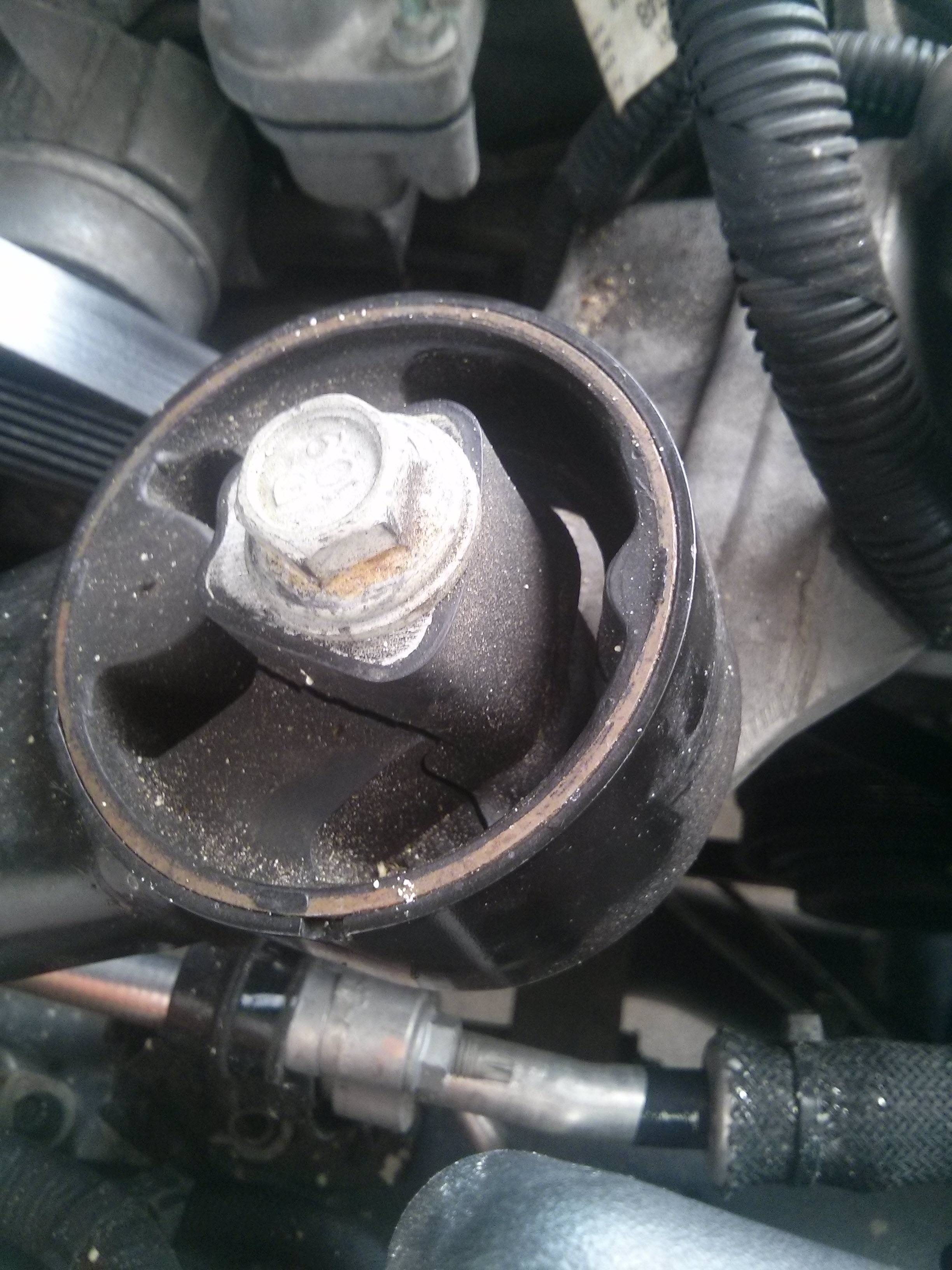 buick - How important is it to replace engine torque mount? (have pic