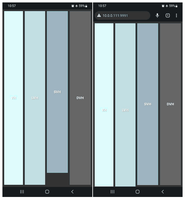 O que são as unidades svh, lvh e dvh do CSS? Stack Overflow em Português