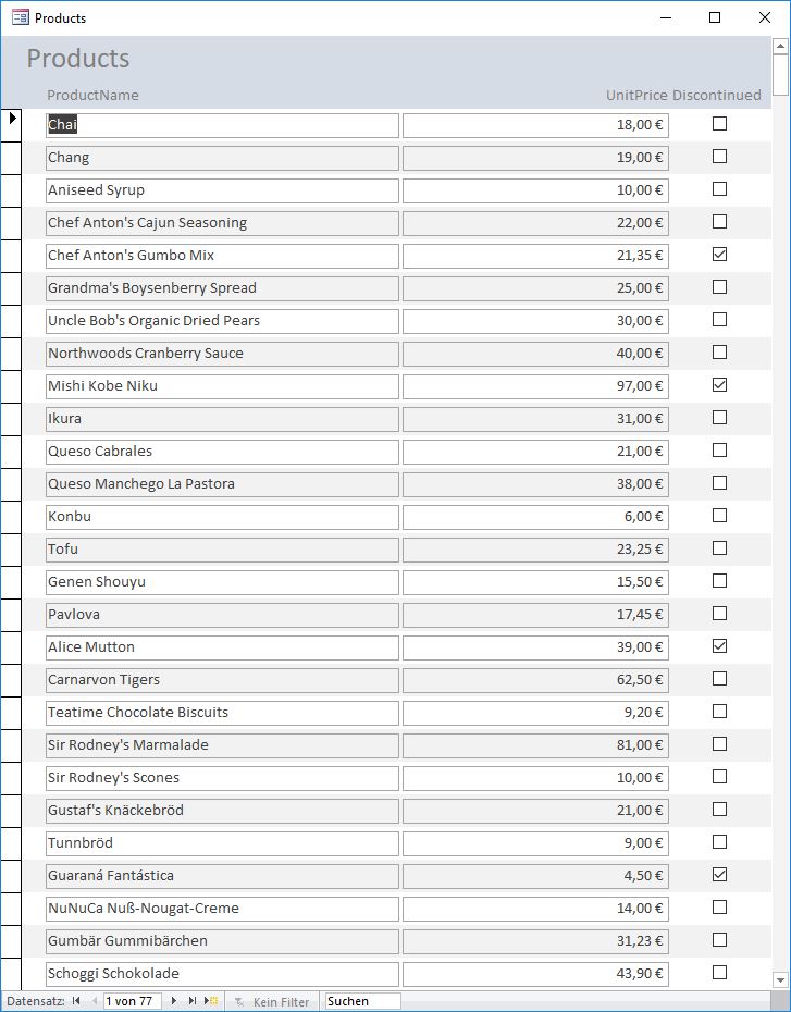 ms access Continuous form height Too tall Stack Overflow