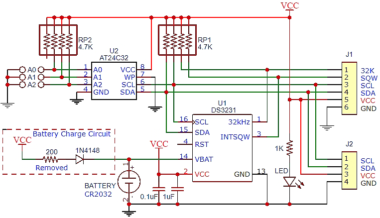 embedded - DS3231 Module Circuit Teardown - Electrical Engineering