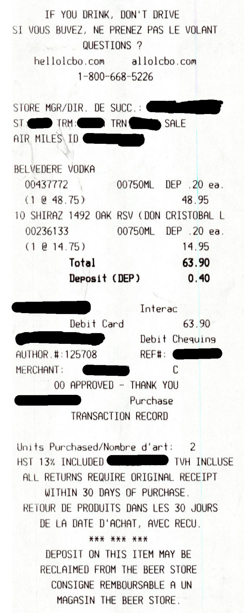 What font is typically used for receipts? Graphic Design Stack Exchange
