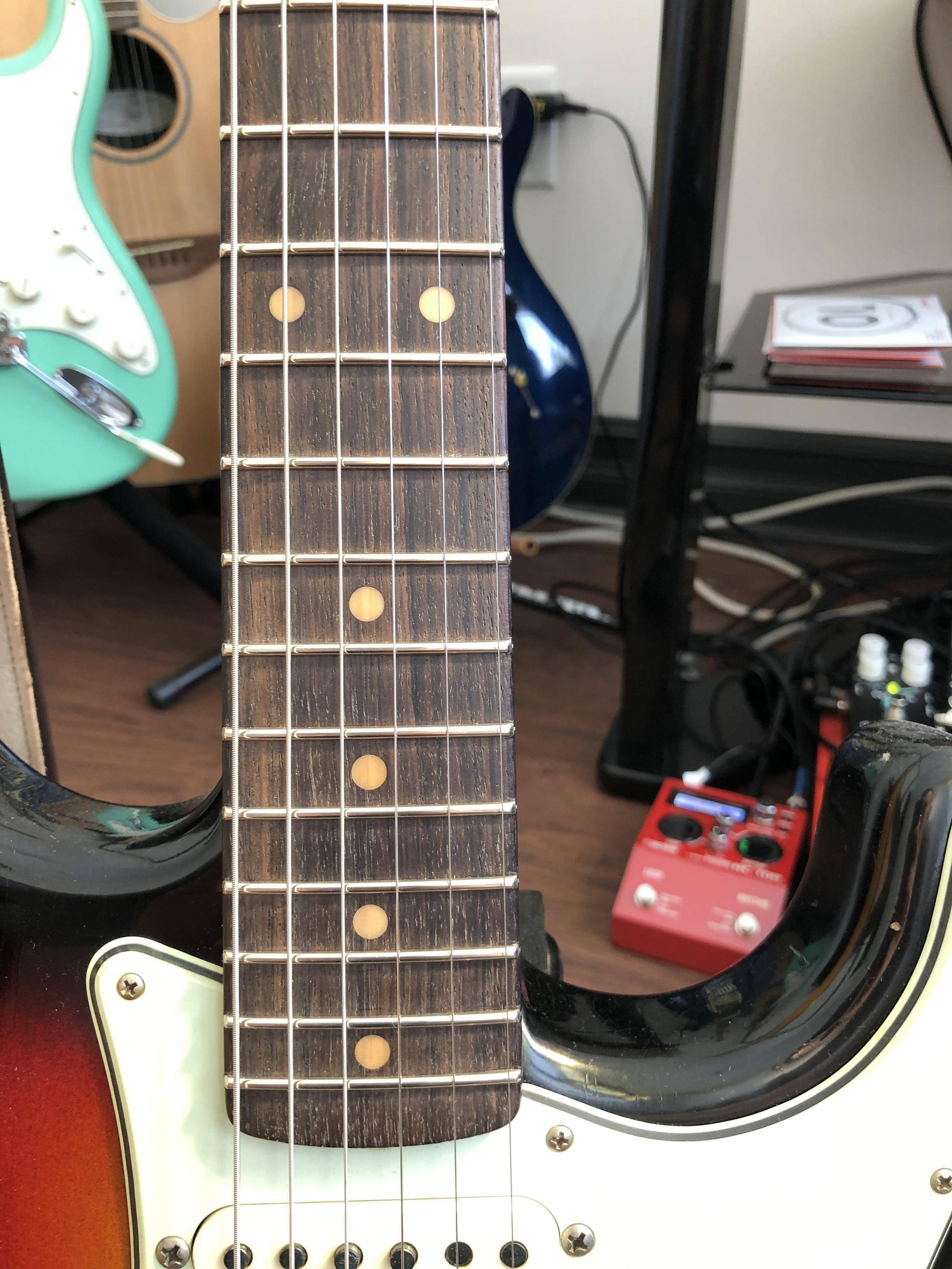 electric guitar Cleaning porous rosewood fretboard Music Practice