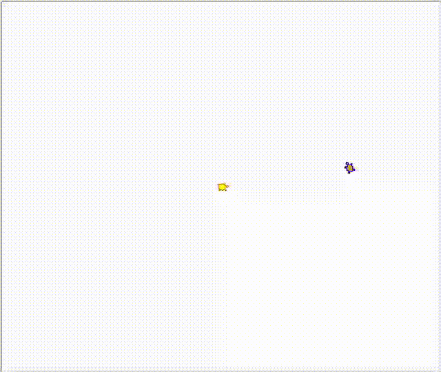 python Use turtle module to move turtles asynchronous Stack Overflow