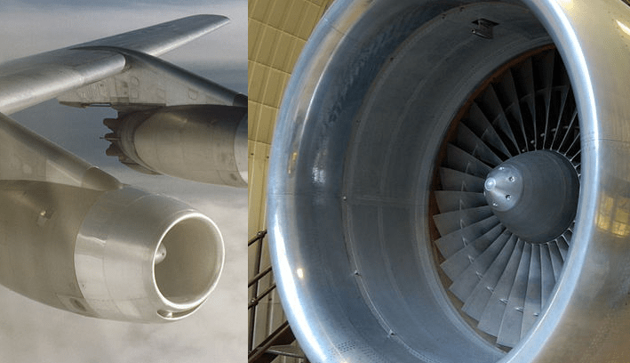 What aircraft are these, and why are these engine sizes so different