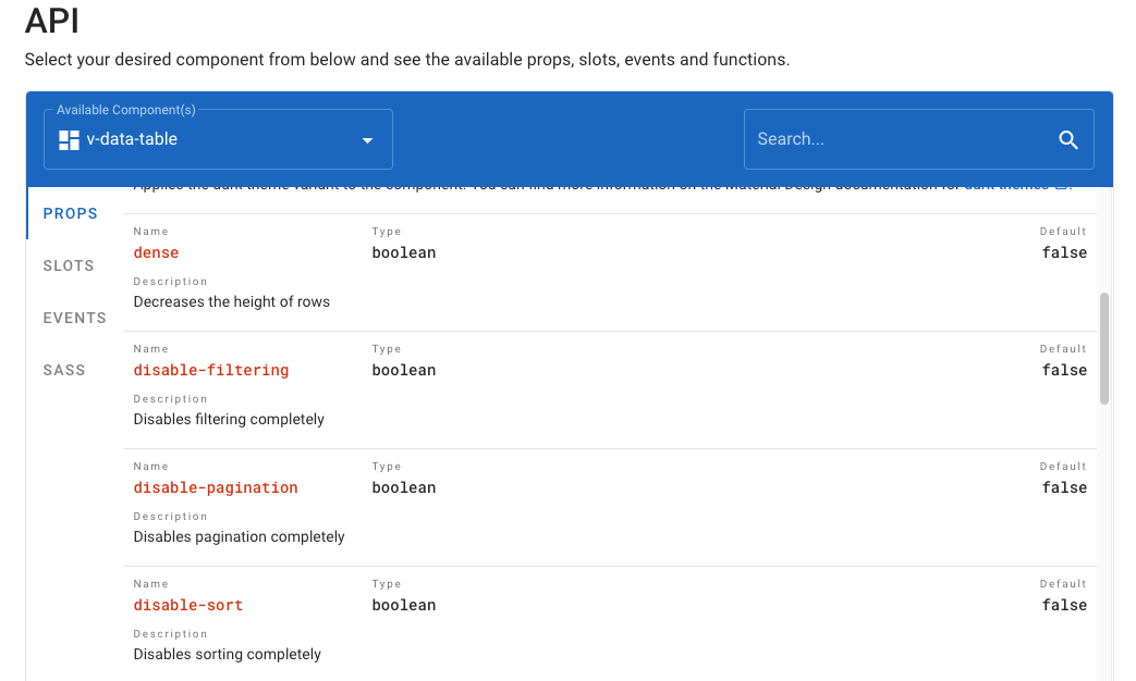 vue.js Vuetify remove pagination on vdatatable Stack Overflow