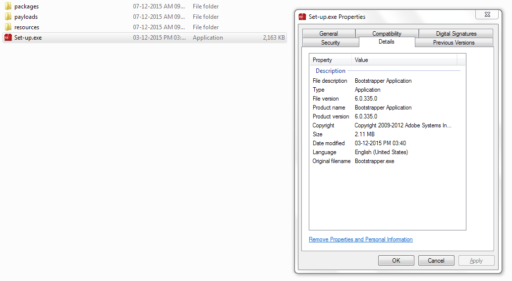 windows 7 - How run Adobe After Effects CS6 v6.0.335.0 64-bit 