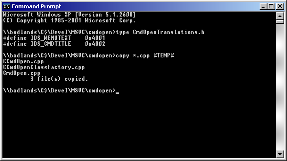 command line - Browse an UNC path using Windows CMD without 