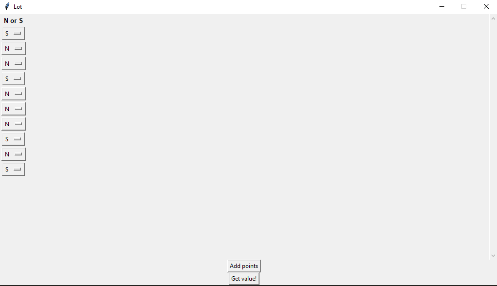 python 3.x Get OptionMenu value after selection and store in array