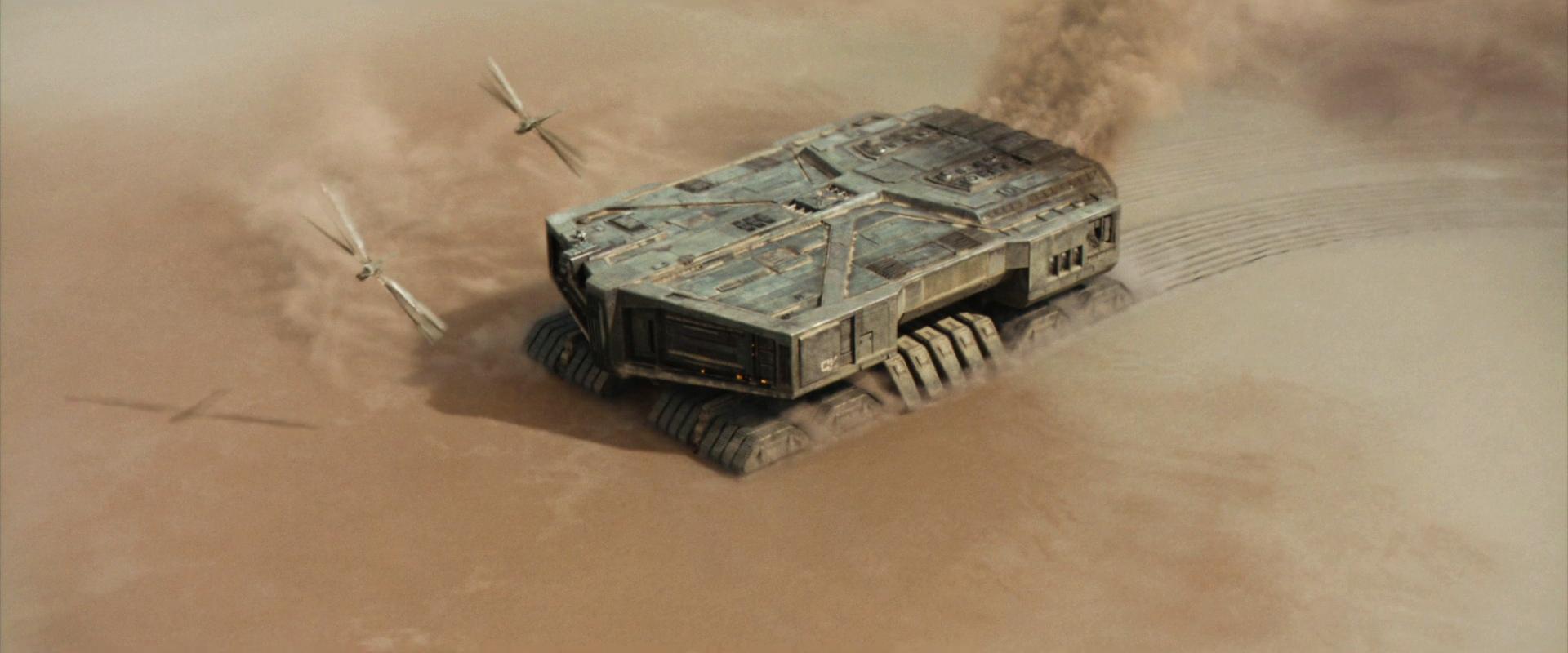 dune Why do the Atreides spice harvesters differ from the Harkonnen? Science Fiction
