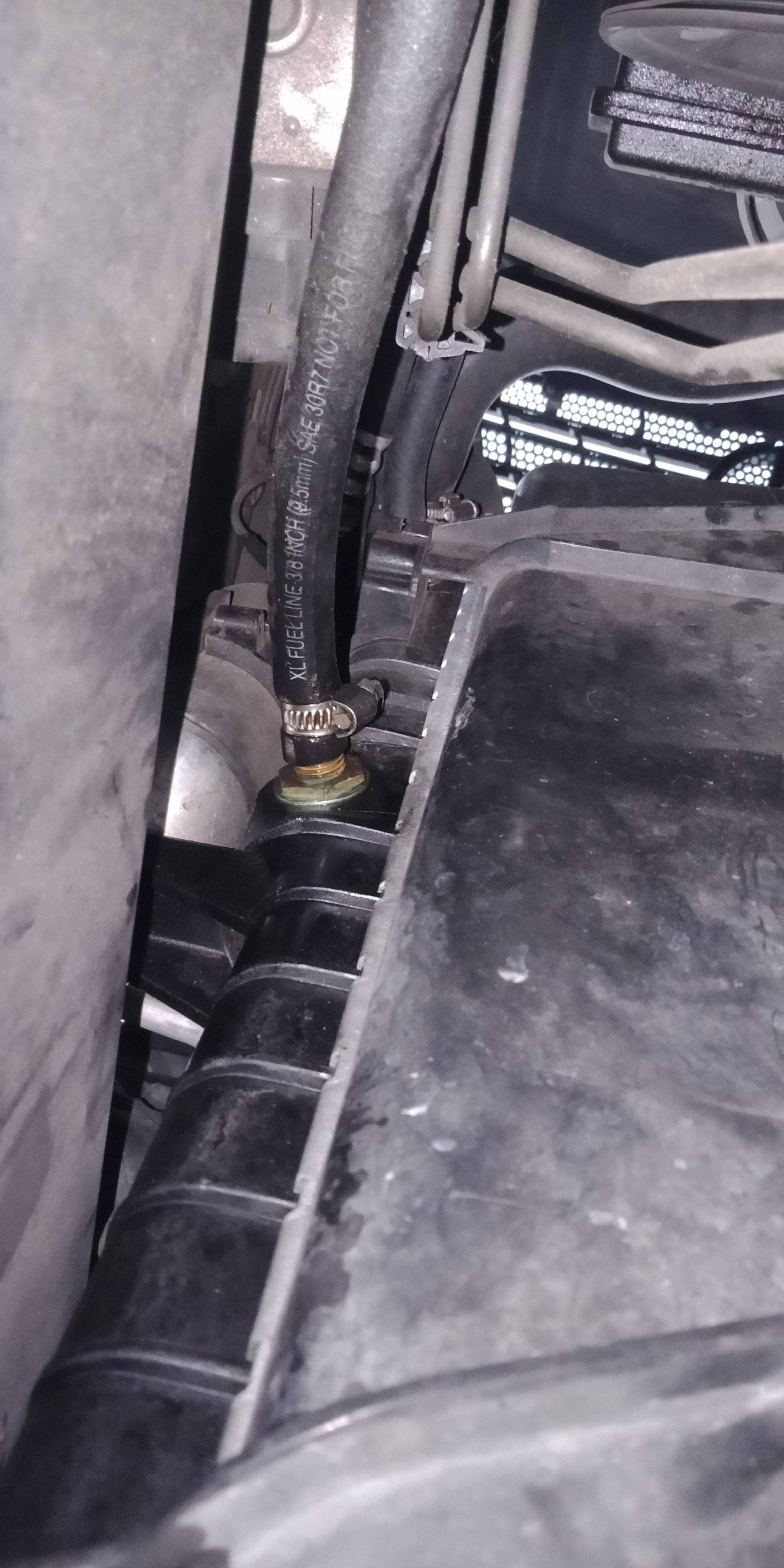 Coolant leak visible from bottom two corners of radiator - Motor