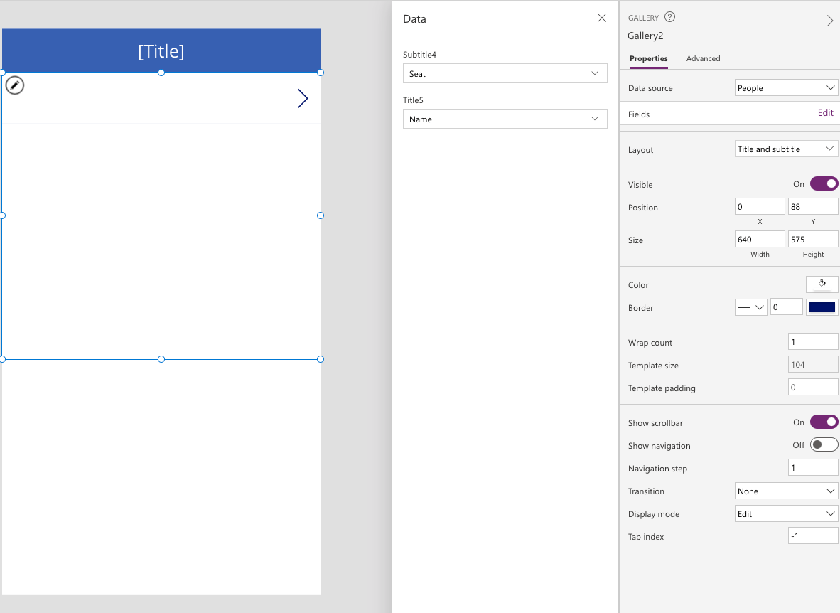 mobile application Microsoft Powerapps gallery is not showing any
