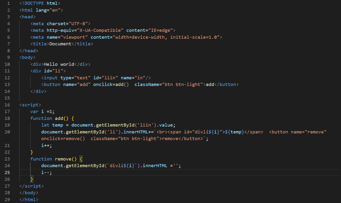 javascript Error Uncaught TypeError Cannot set properties of null
