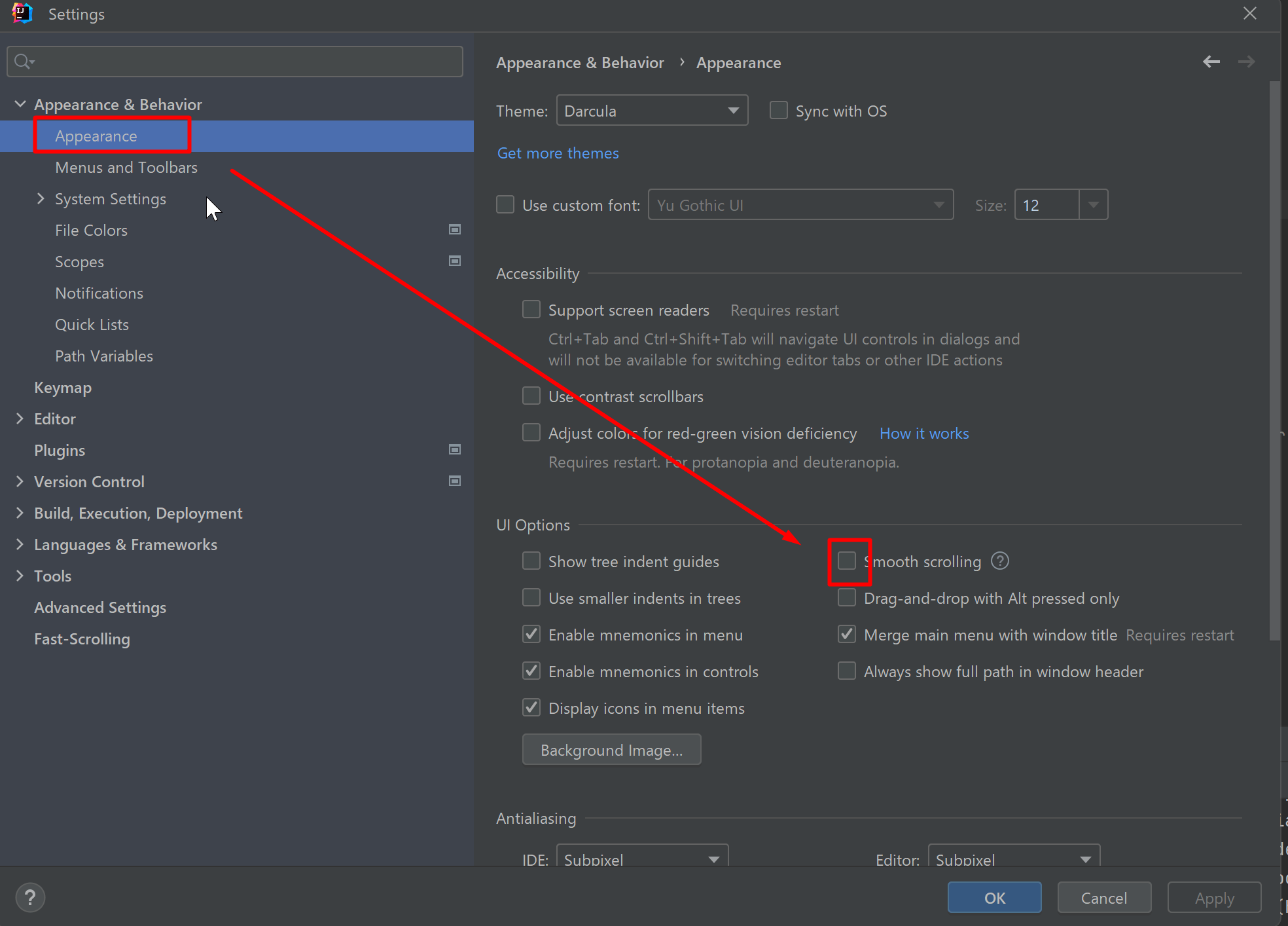 How to set the mouse wheel scrolling speed in IntelliJ? Stack Overflow