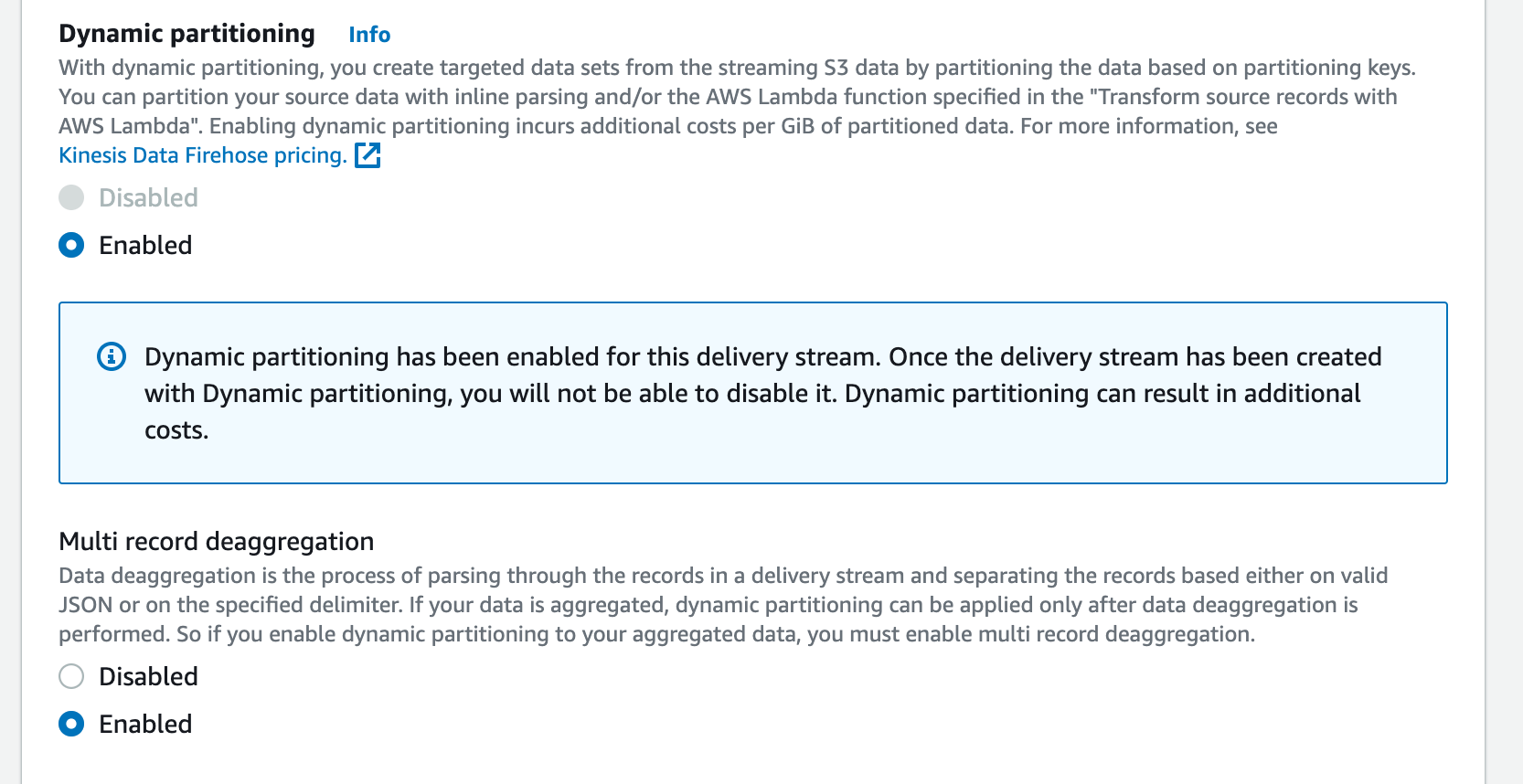 amazon s3 Can I customize partitioning in Kinesis Firehose before delivering to S3? Stack