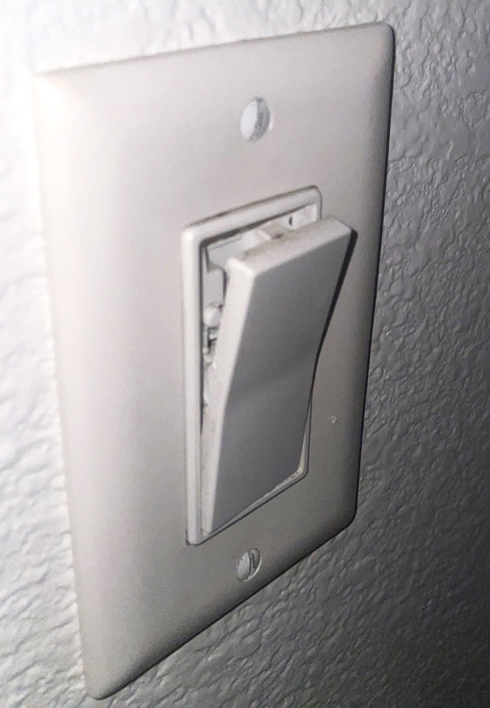 electrical Warped Light switches Home Improvement Stack Exchange