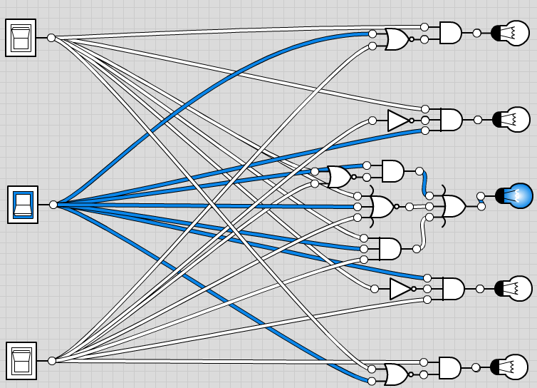 boolean algebra - Help drawing a circuit diagram from a logic diagram