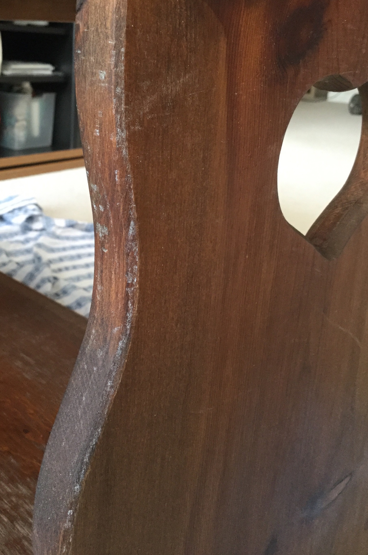 White scratches/spots on wood furniture how to fix? Home Improvement