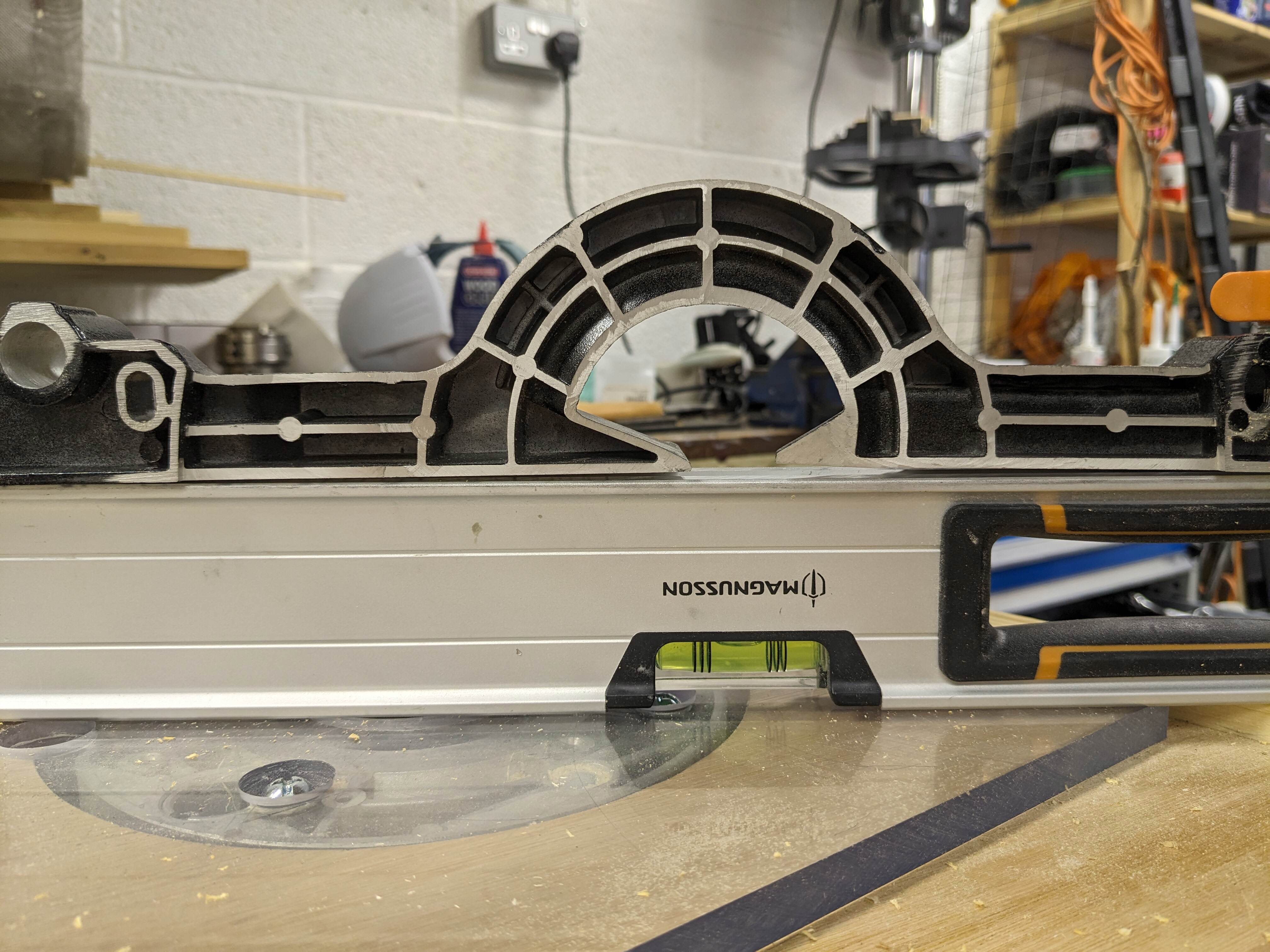 Could a kickback have caused my mitre saw fence to bend? Home Improvement Stack Exchange