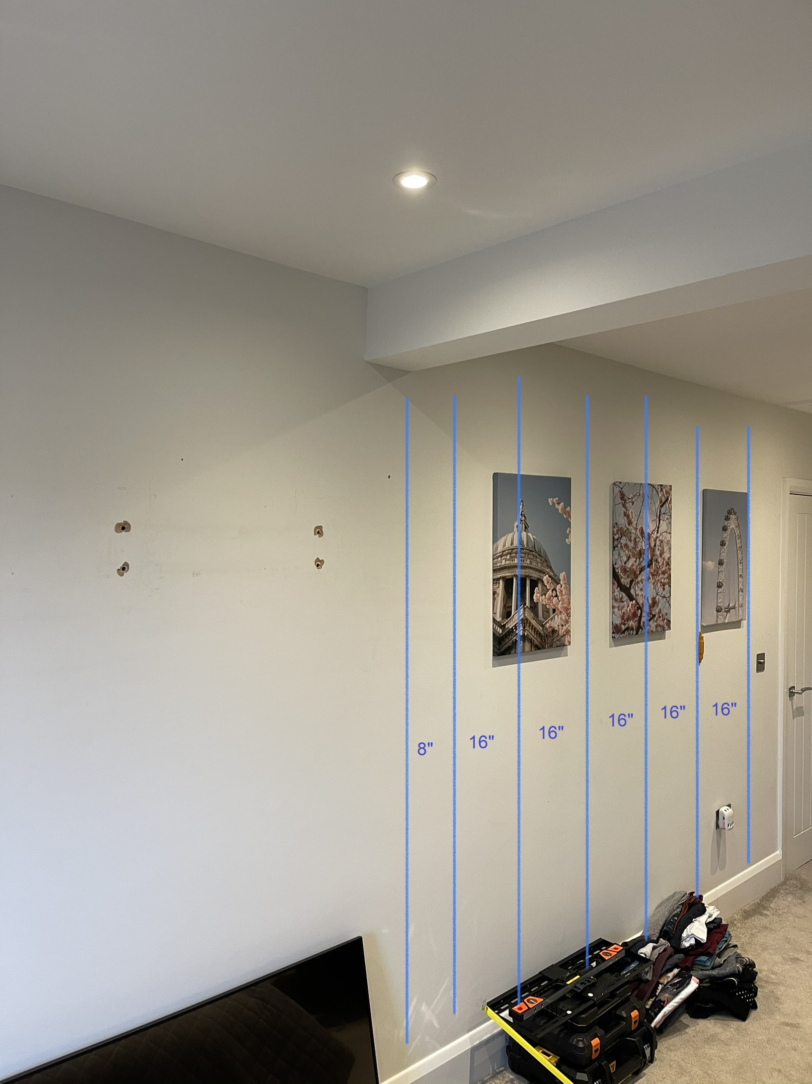 mounting Finding studs behind new build drywall to mount TV Home Improvement Stack Exchange