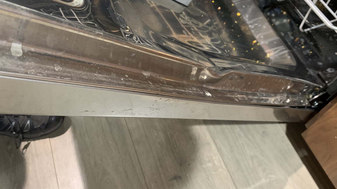 Bent/Dented Dishwasher Door How Repairable Is This? Home