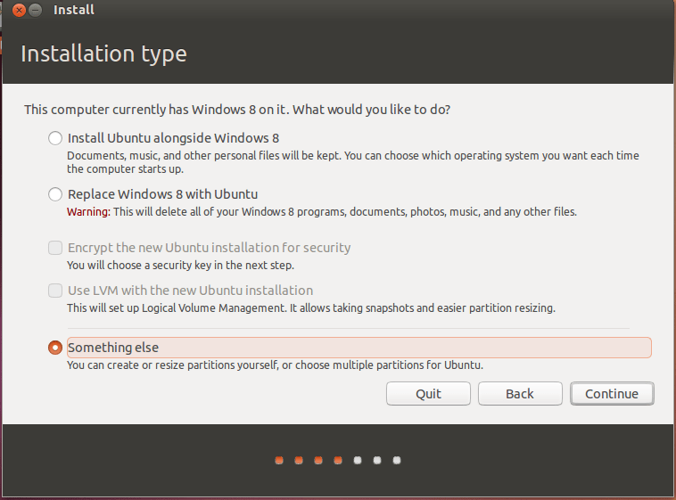 How to use manual partitioning during installation? - Ask Ubuntu