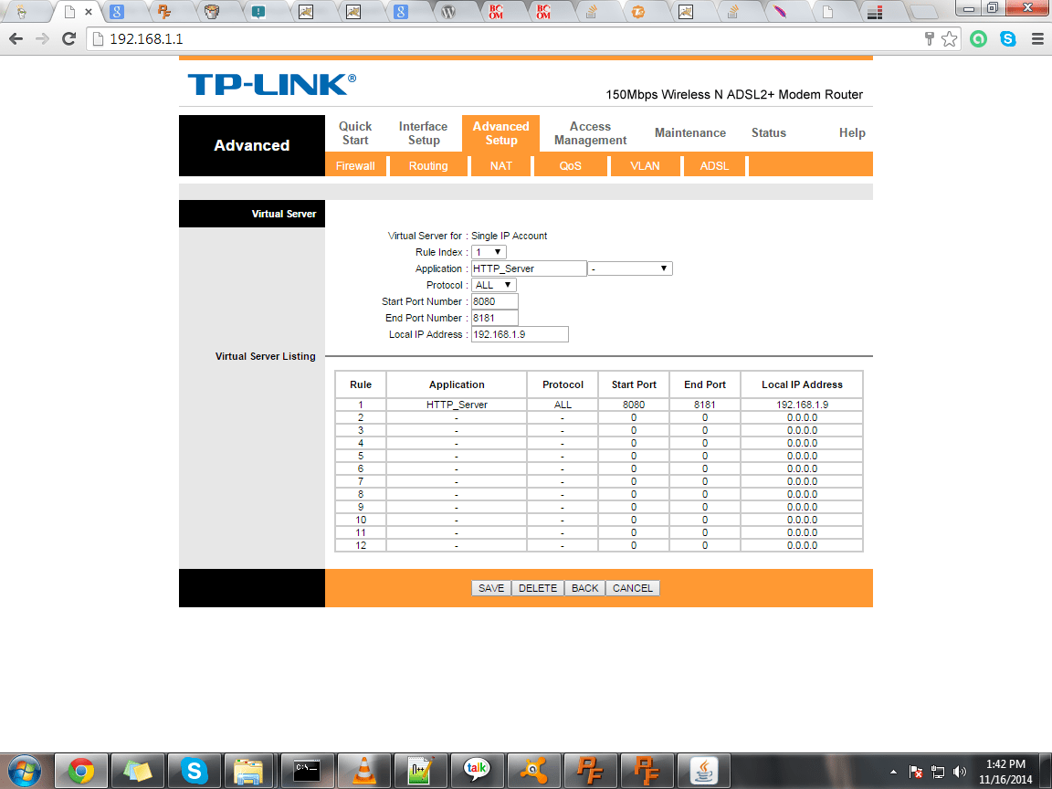 networking - I want to host my website from my home network 