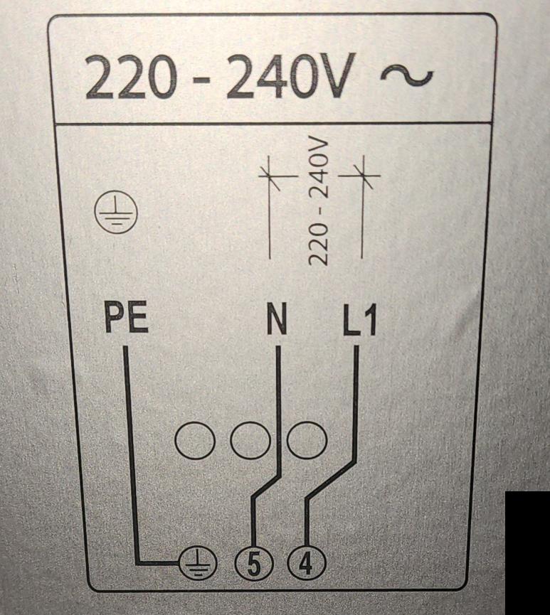 wiring How to wire 240v wall oven with only 3 wire (L1, N, PE) Home