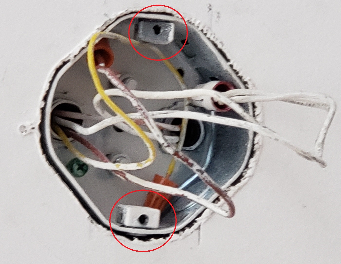 screws for ceiling fan box - Home Improvement Stack Exchange