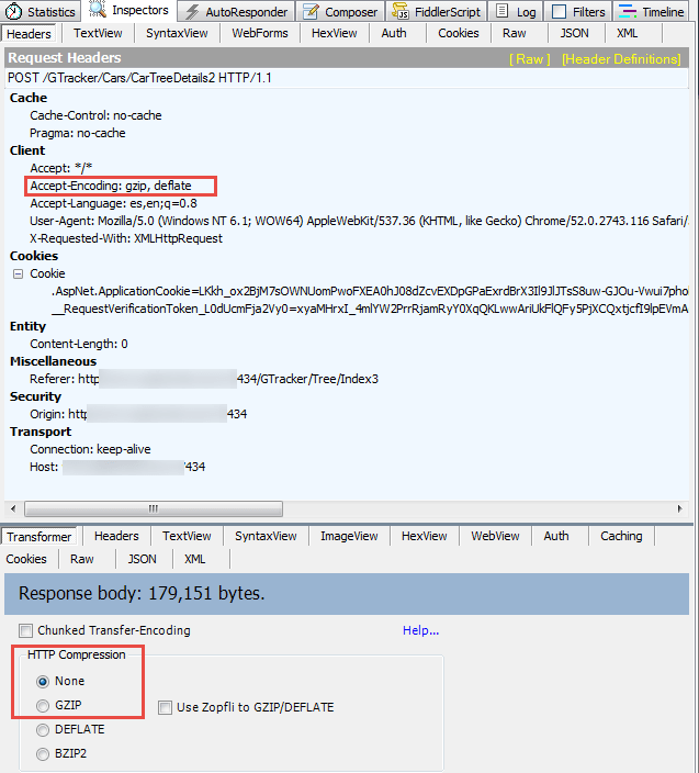 jquery - how can I check if my webservice is sending the data