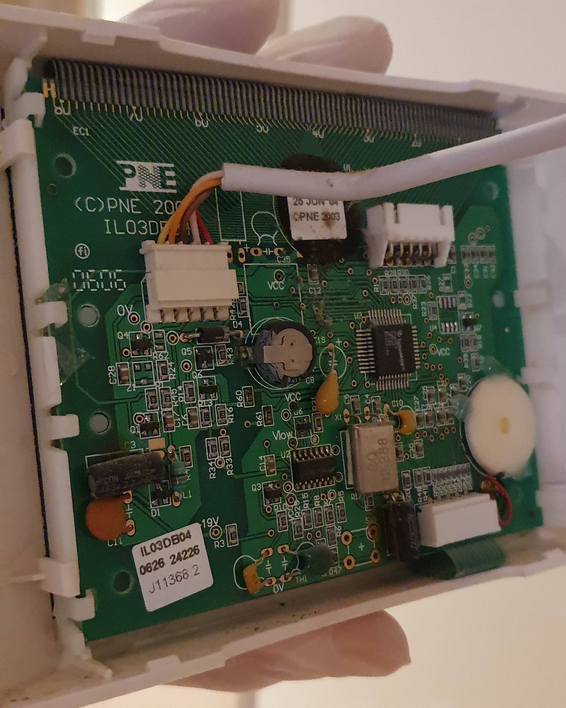 hvac Blank and Beeping Control Panel for Gas Central Heater (Vulcan