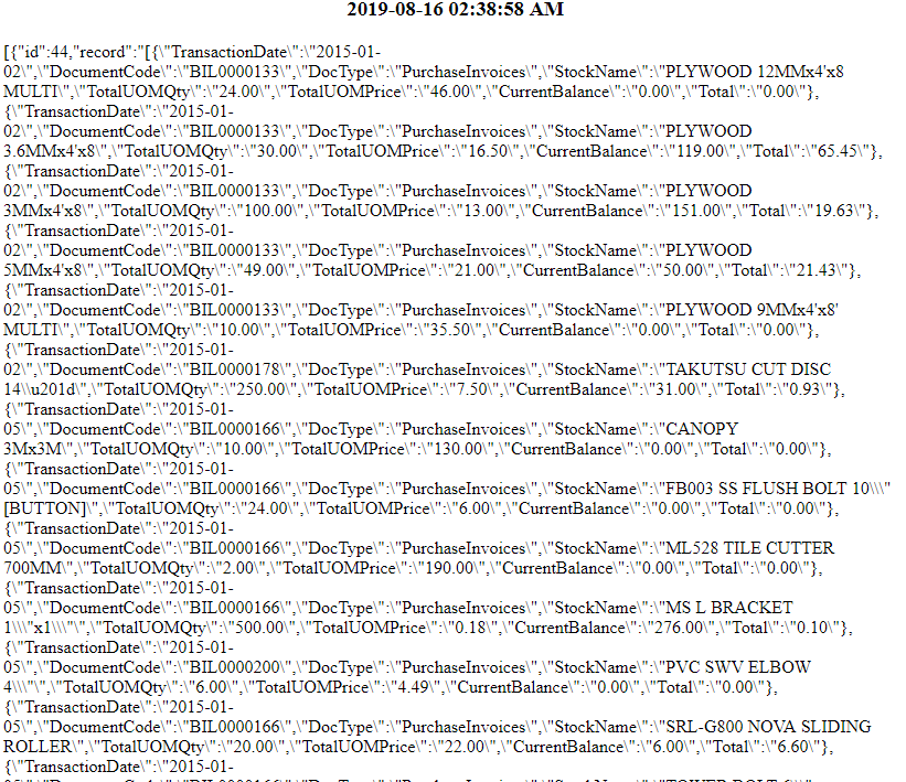 javascript Convert JSON string to object and display as HTML table