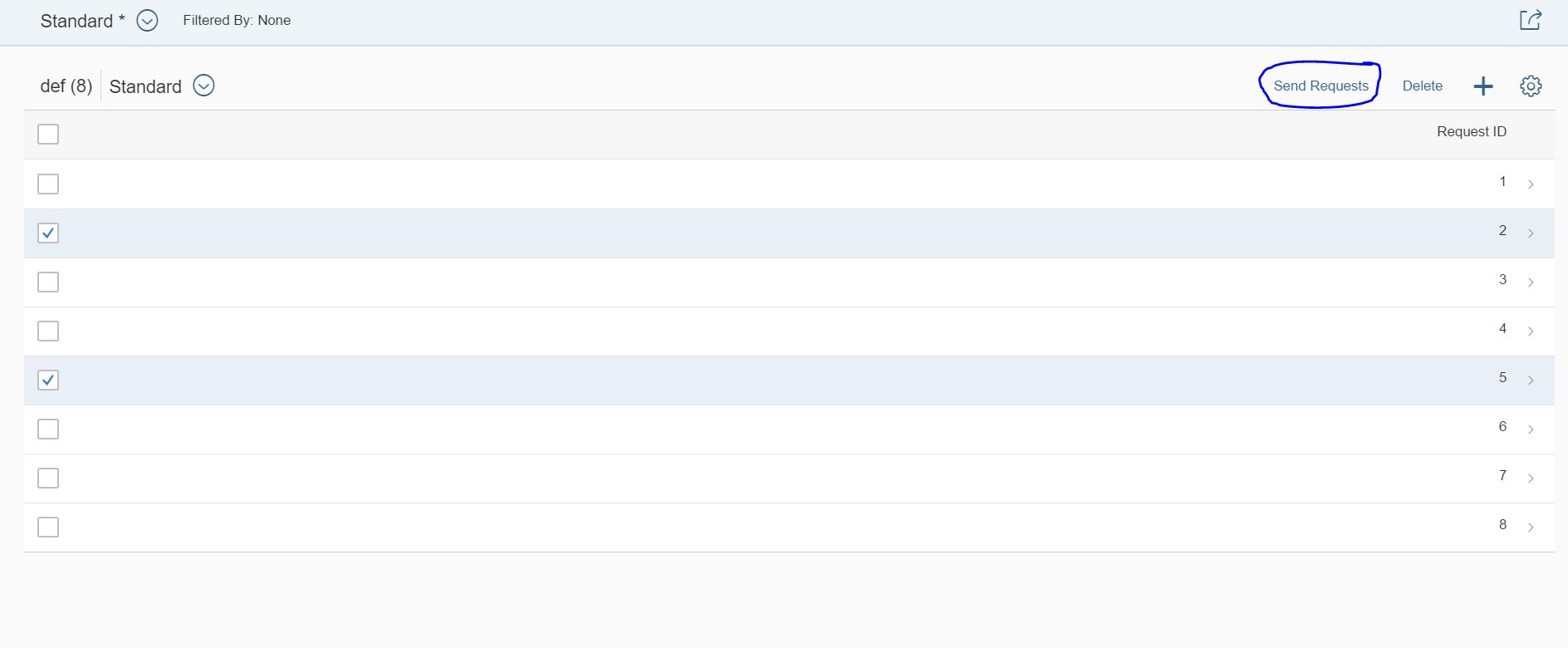 sapui5 How to retrieve the rows which are selected in the list report