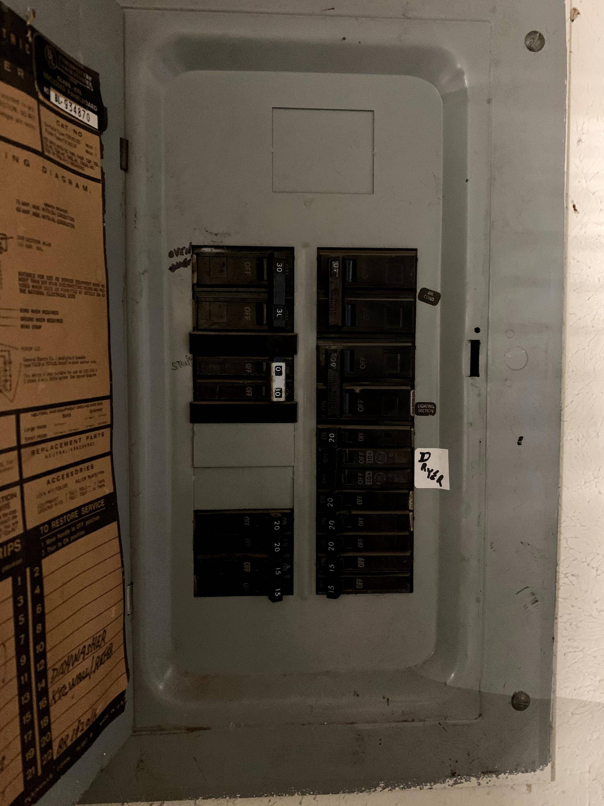 electrical panel - I do not have a main breaker in my breaker box