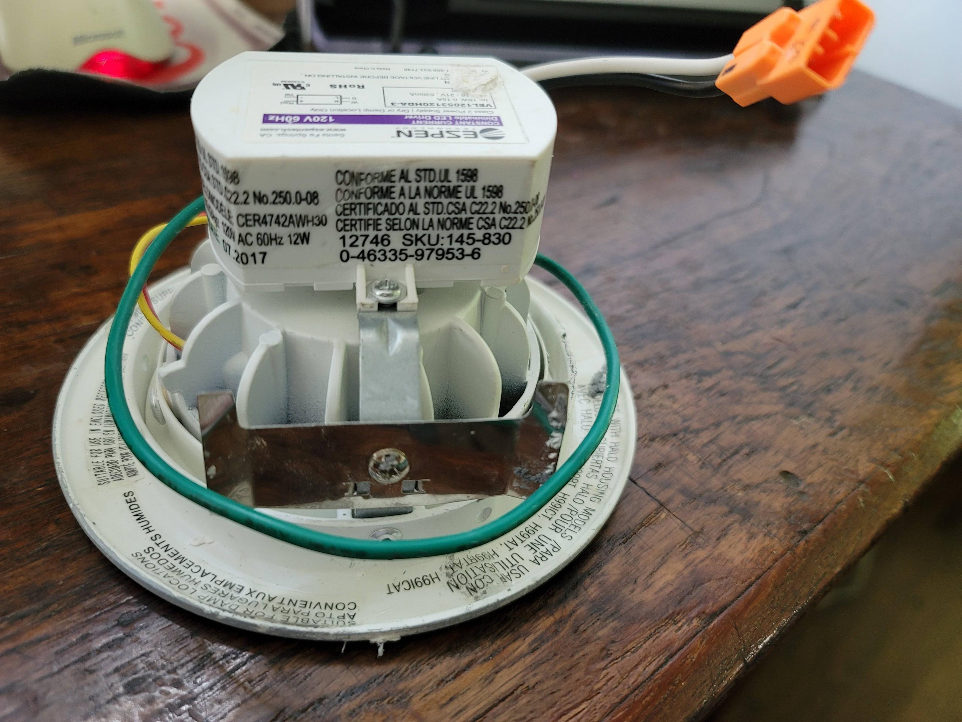 Bathroom LED Light Not Working Home Improvement Stack Exchange