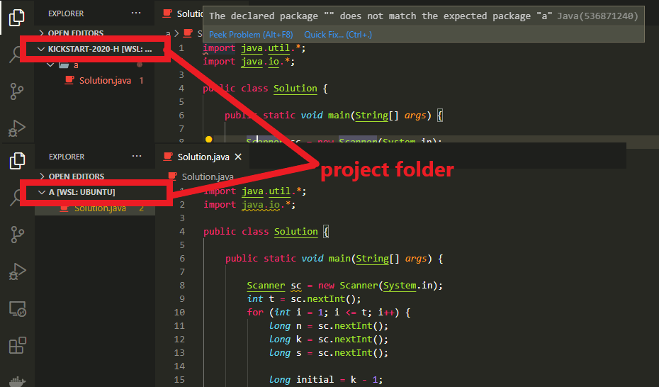 visual studio code How do packages work in Java, specifically when