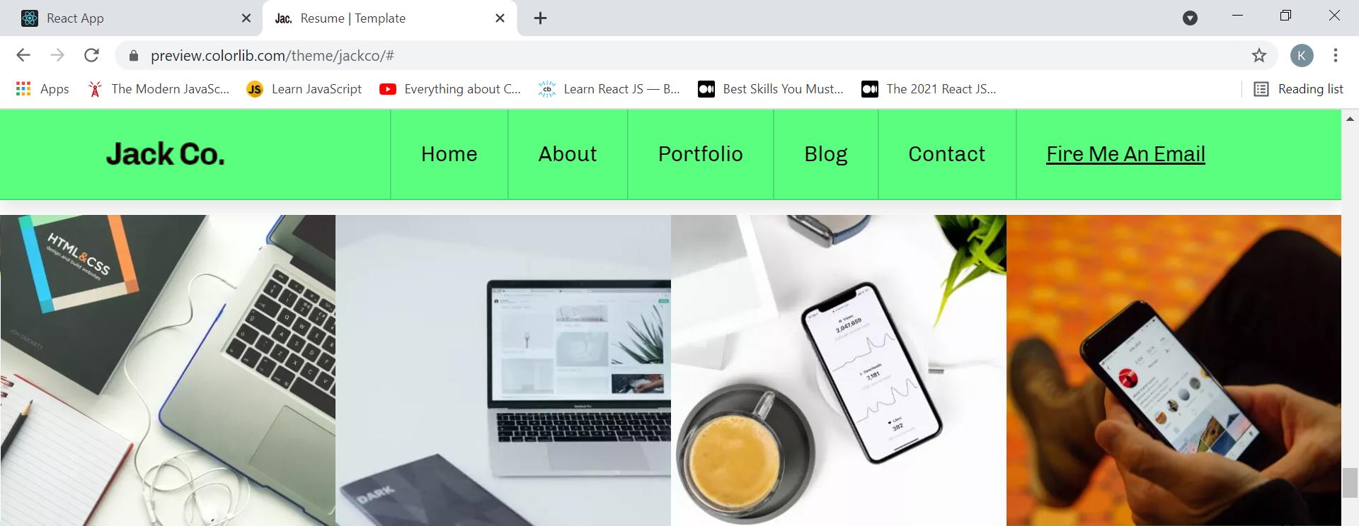 reactjs reactbootstrap remove default padding React JS Stack