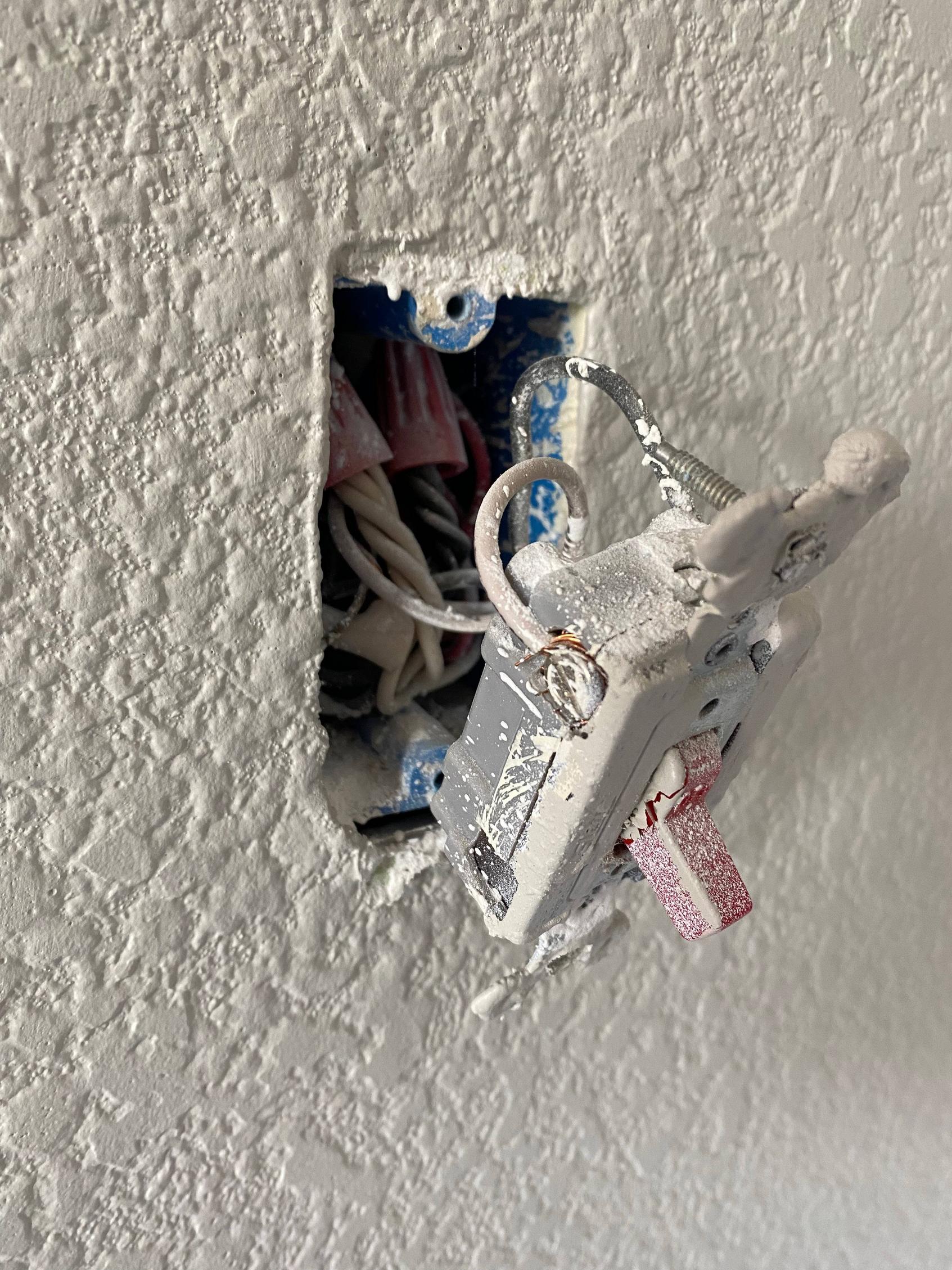 electrical - Light Switch 3 black wires, one white, no ground - Home