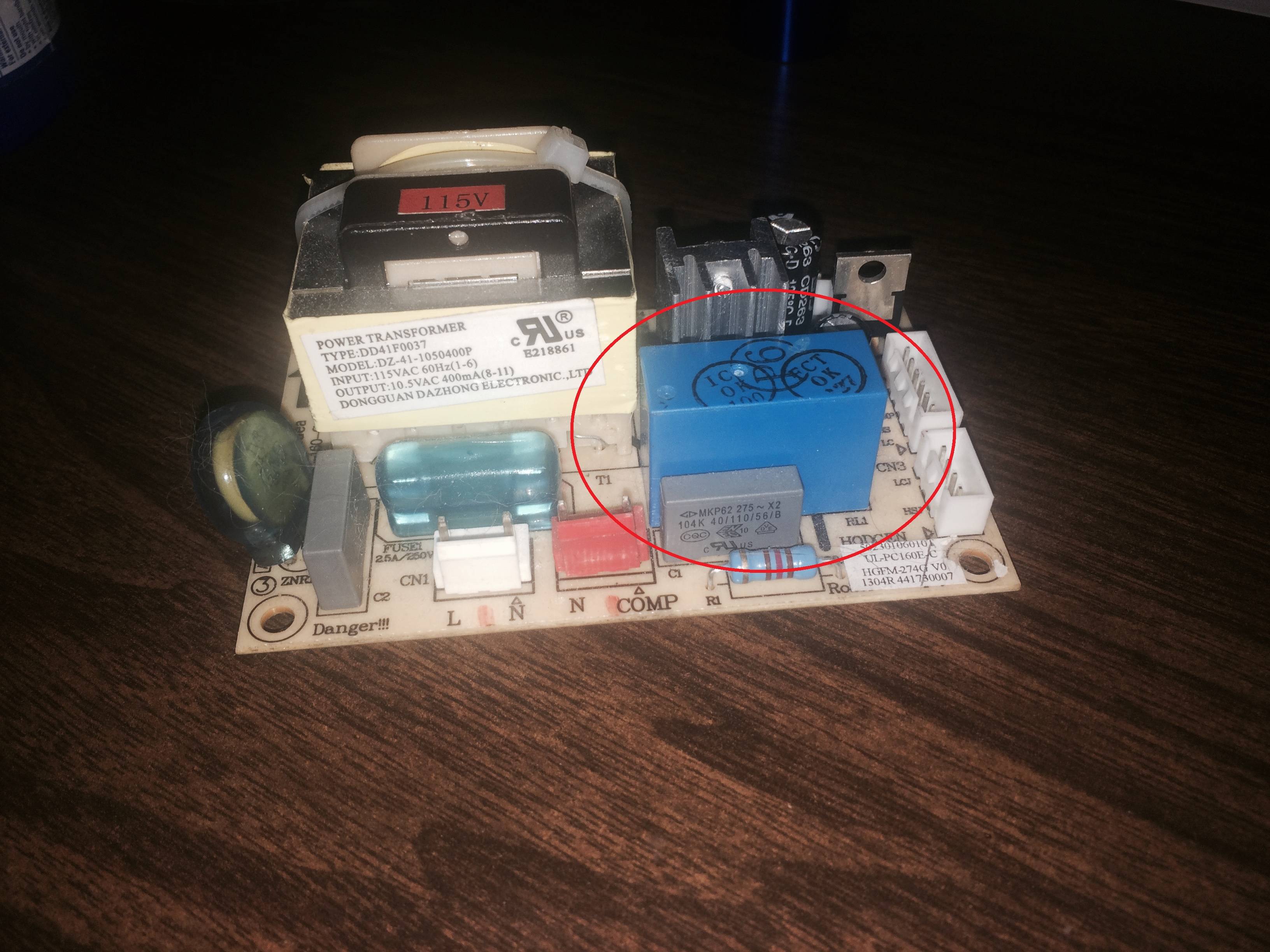 Refrigerator Relay Need replacement Electrical Engineering Stack