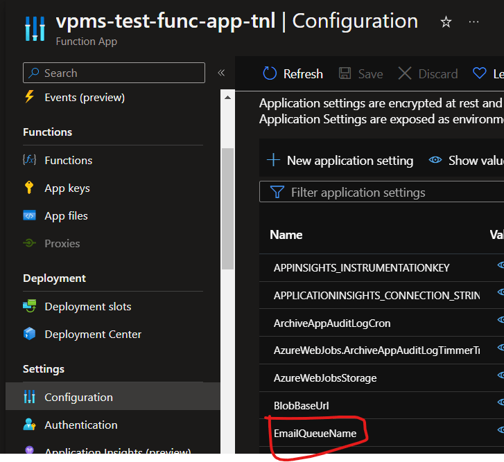 Deploying same Azure cloud function for each environment - dev, qa 