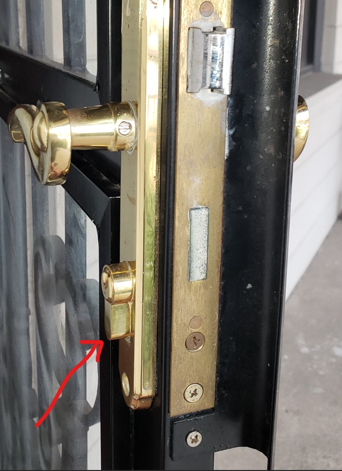 old house - How to remove lock cylinder without key? - Home Improvement