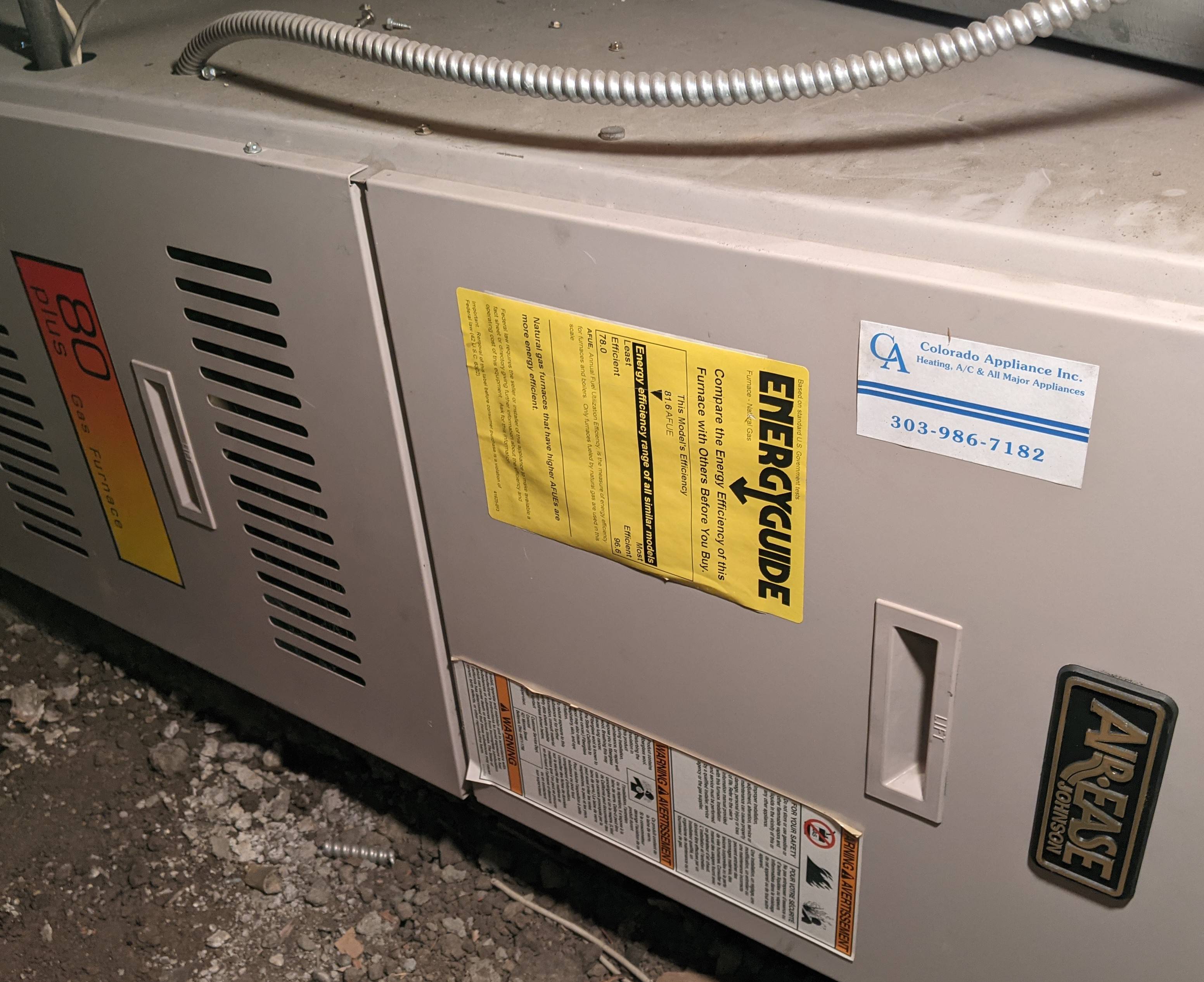 Furnace turns off before temperature is reached, fixed by unplugging