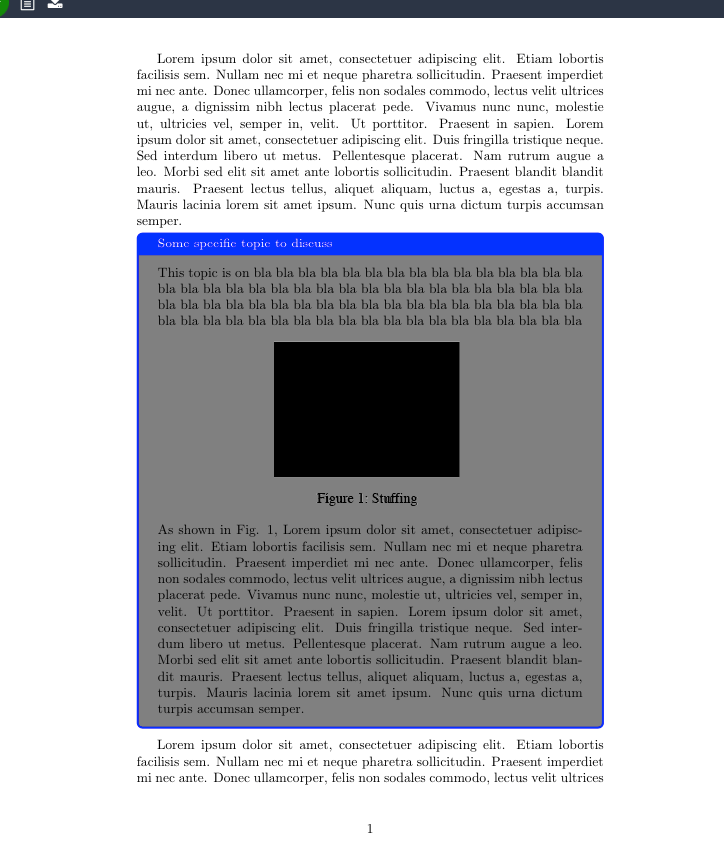 floats figures in tcolorbox that are also surrounded by text TeX